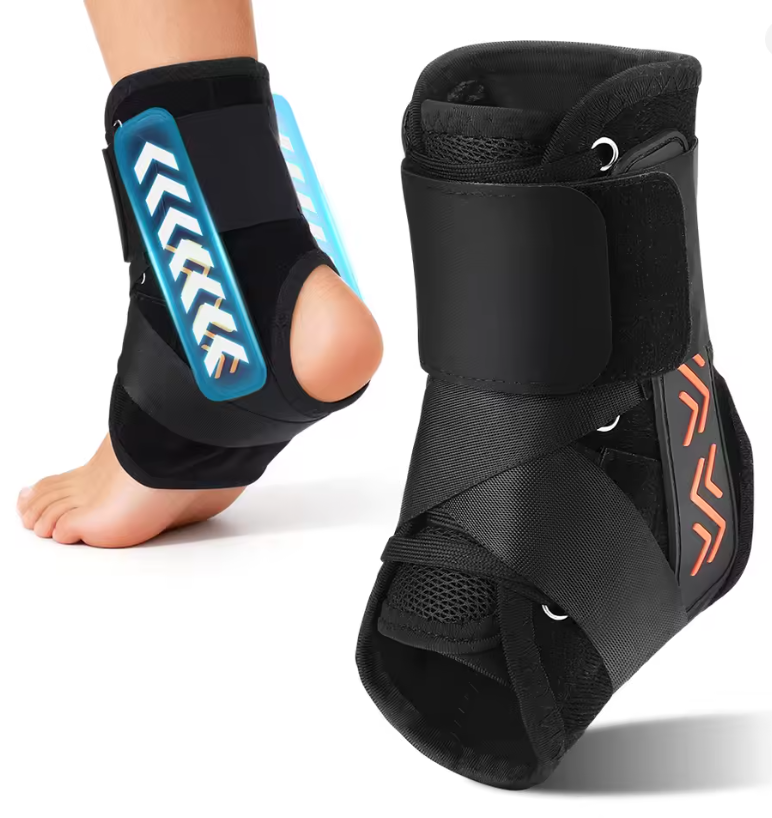360° Ankle Support Brace with Lateral Stabilizers