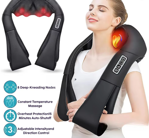 Heated Shiatsu Neck & Shoulder Massager