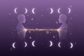 Virtual Consultation e-book cover with two silhouettes connected by a golden thread