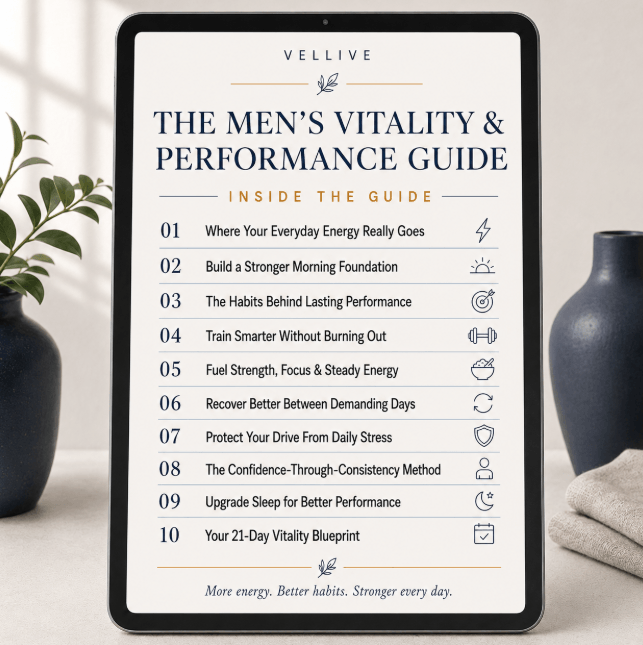 The Men’s Vitality & Performance Guide