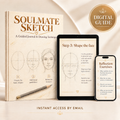 Soulmate Sketch digital guide: a guided journal and step-by-step drawing technique