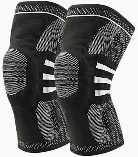Compression knee brace